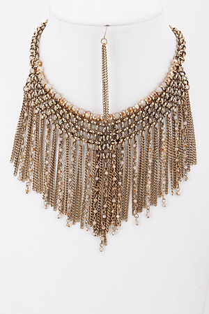 The Two Tone Chain Necklace 5HCH1